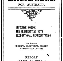 1918 Preferential voting introduced