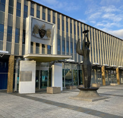 Entrance to the ACT Legislative Assembly