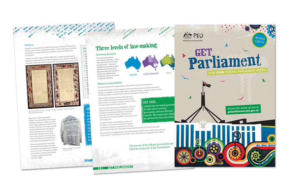 get parliament booklet