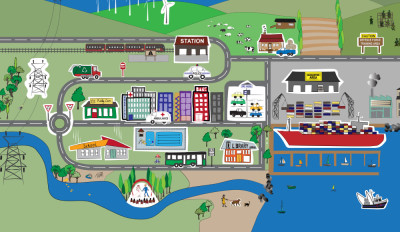 Federal, state and local