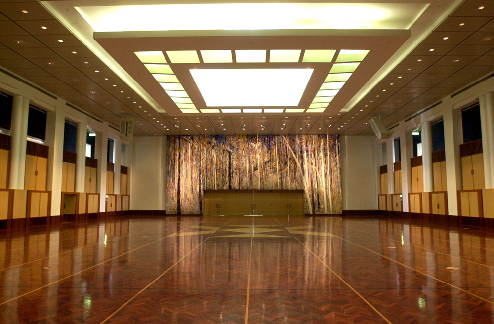 The Great Hall, Australian Parliament House.