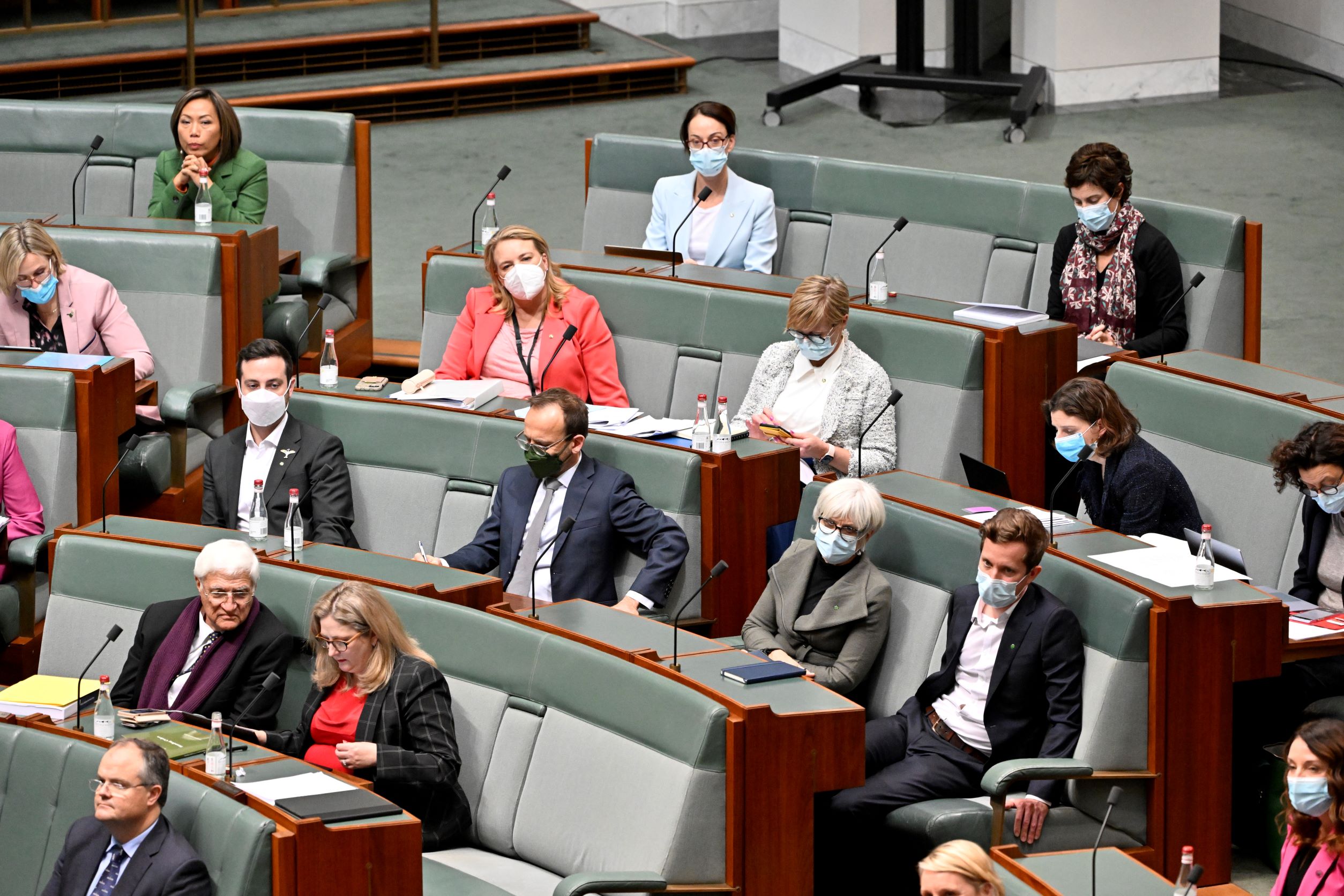 Members working in the House of Representatives