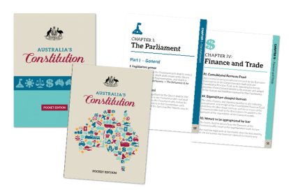 Australian Constitution pocket edition main image.