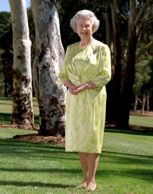 Portrait of Her Majesty Queen Elizabeth II