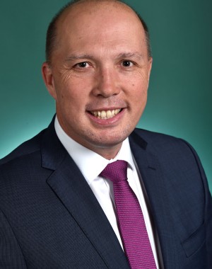 Portrait of The Hon Peter Dutton MP